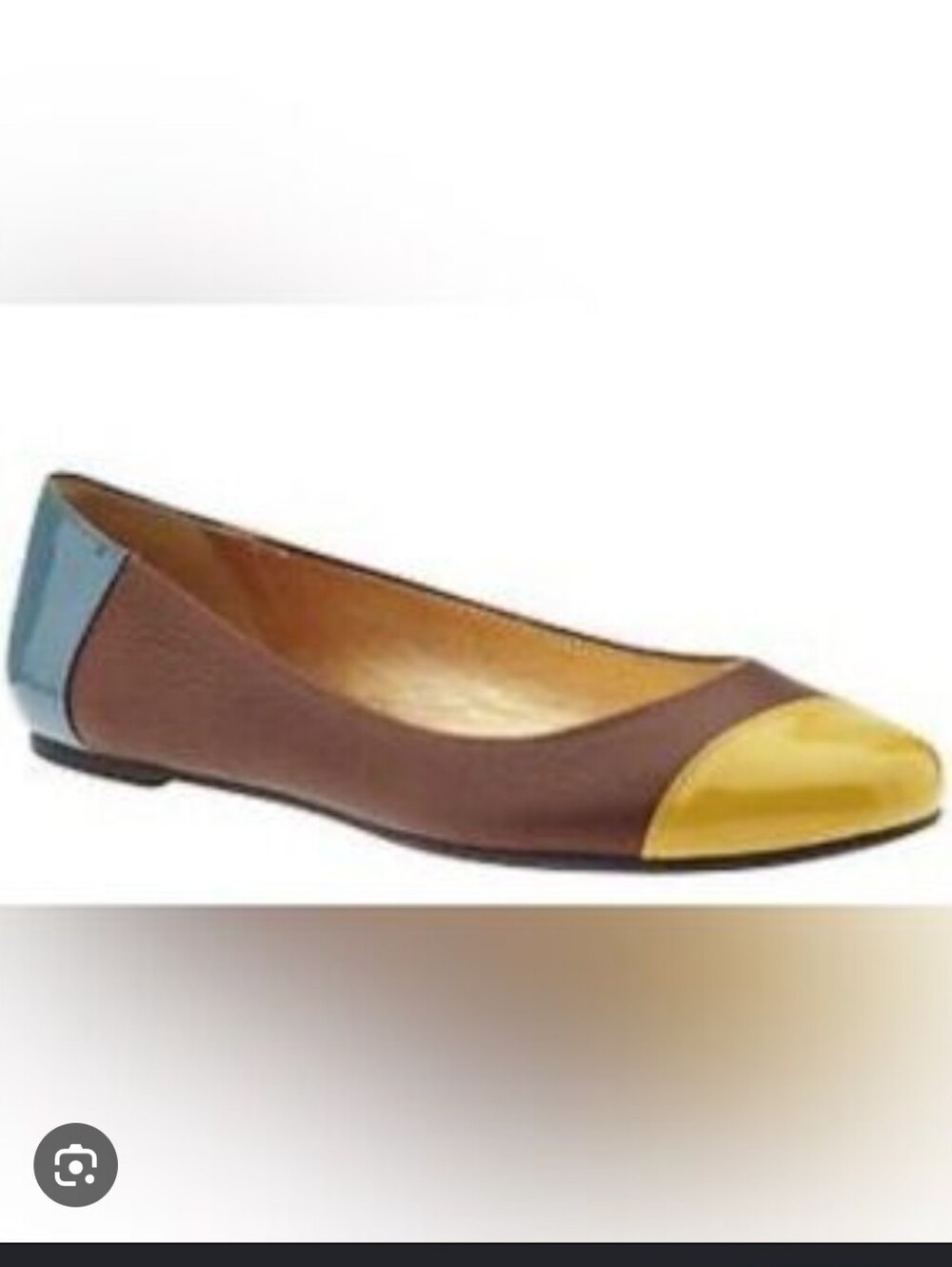 Kate Spade Ballet Flat Maya Color Block Size 7
